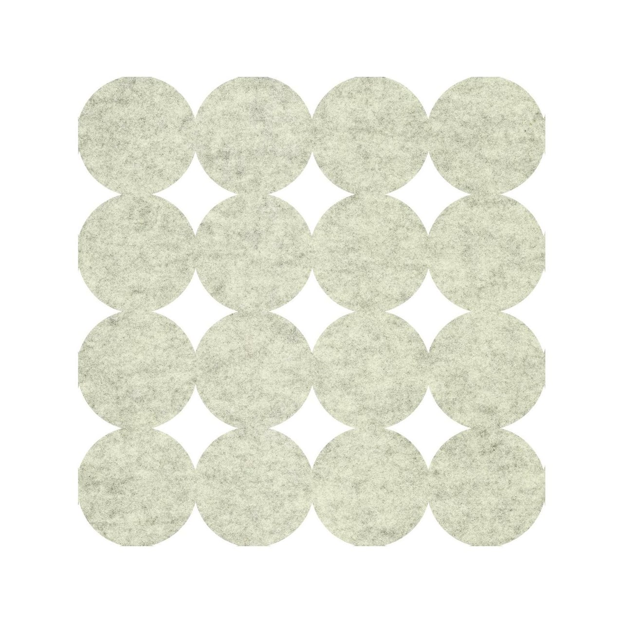RoomMates Ivory Modern Circles Acoustical Peel & Stick Tiles